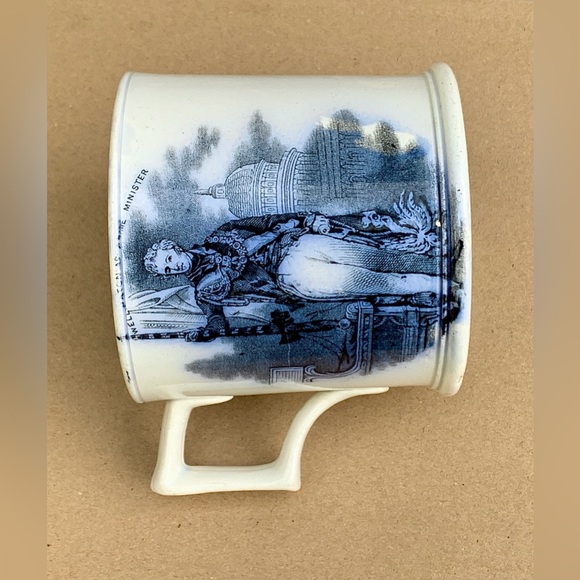 c. 1850s Antique Duke of Wellington at Waterloo Transferware Mug - Picture 16 of 16